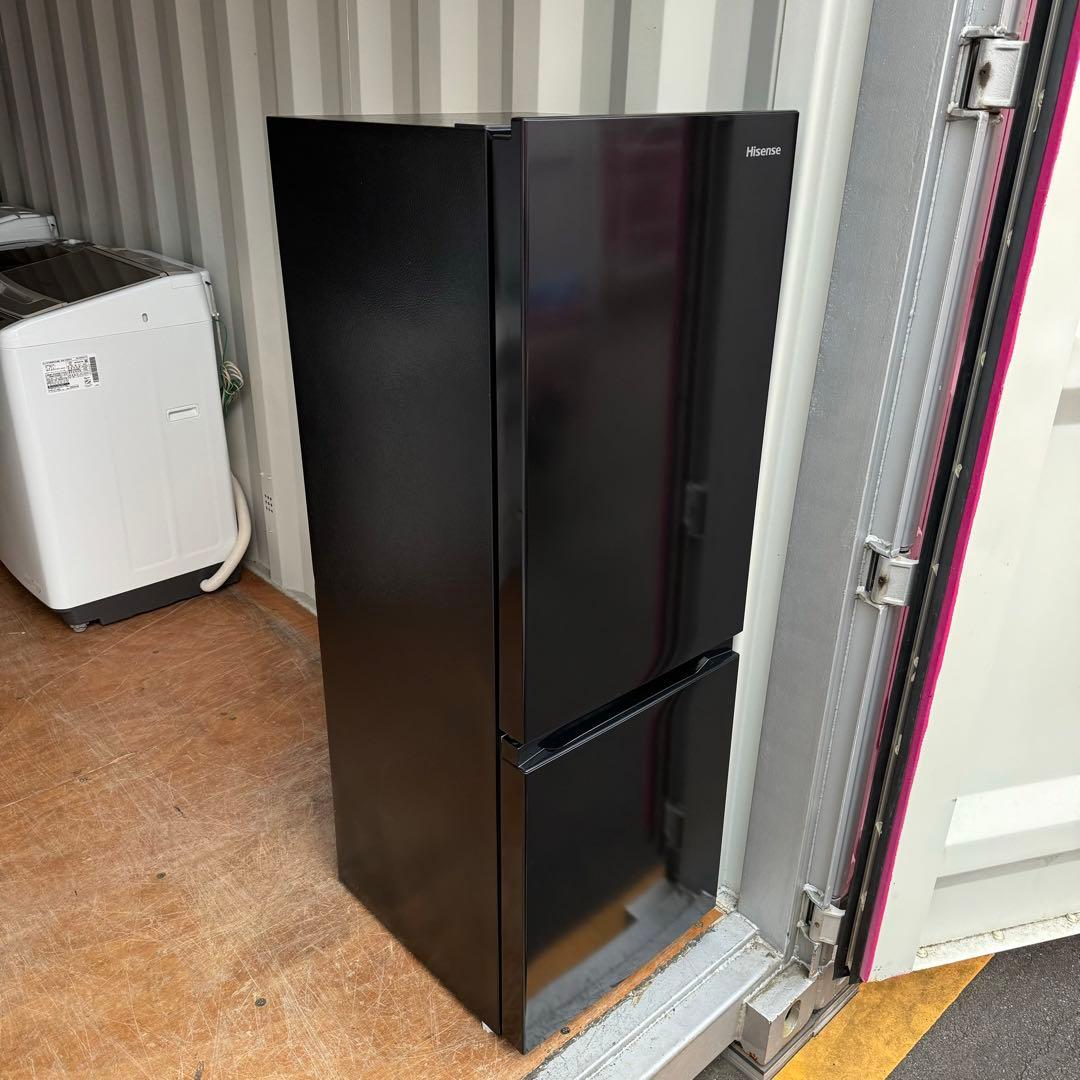 C1141★2023年製★新品.未使用品★ハイセンス冷蔵庫　黒　ブラック　洗濯機