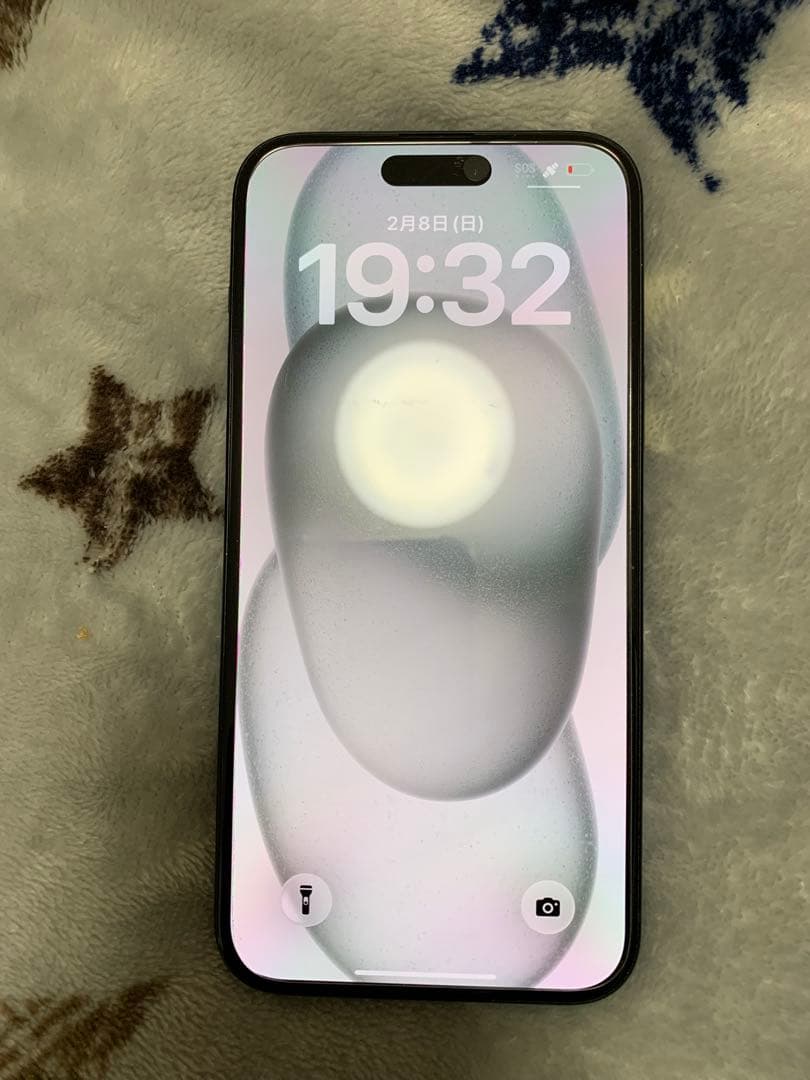 iPhone15plus ブラック　バッテリー100%