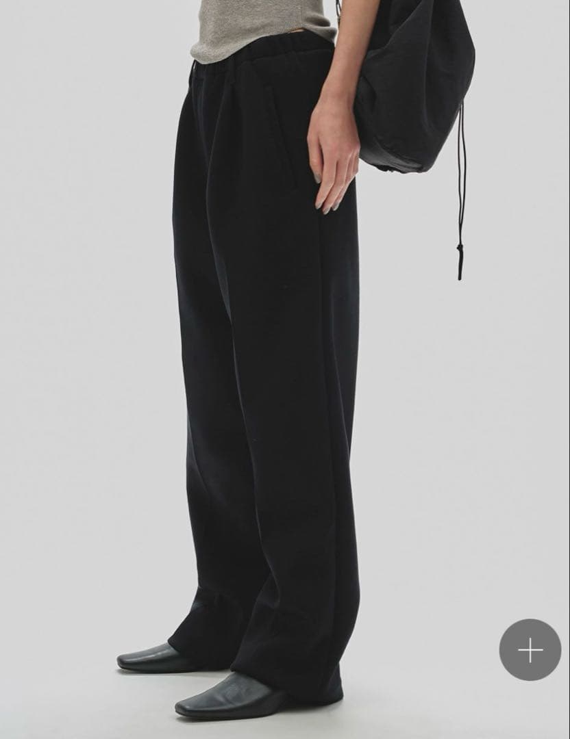 Todayful Cushion Easy Trousers 36 黒