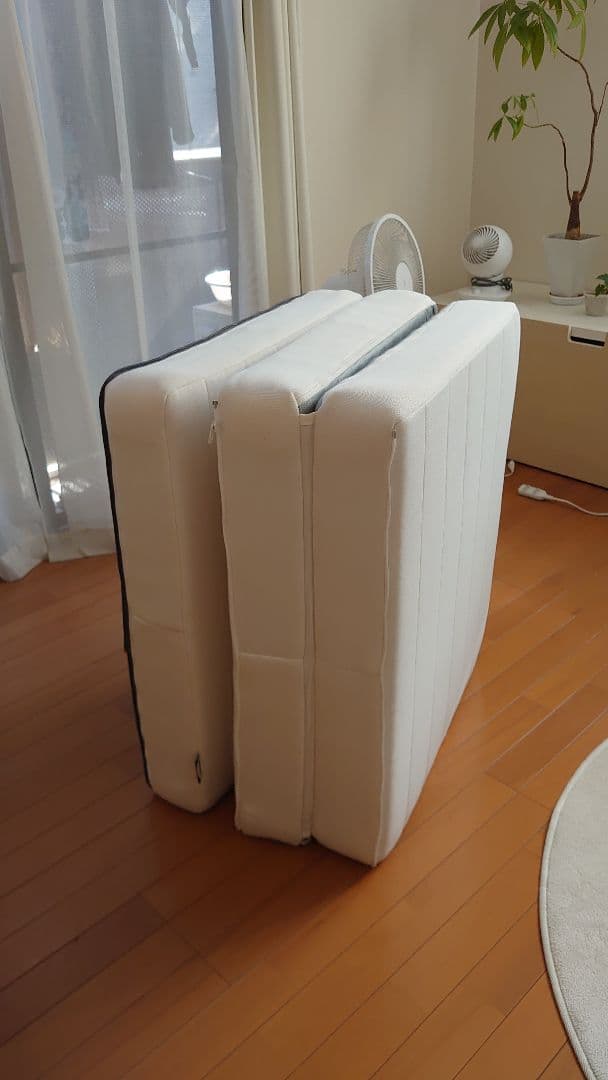 VITHÄLL ヴィトヘル ベッドマットレス/ かため/折りたたみ/シングル/