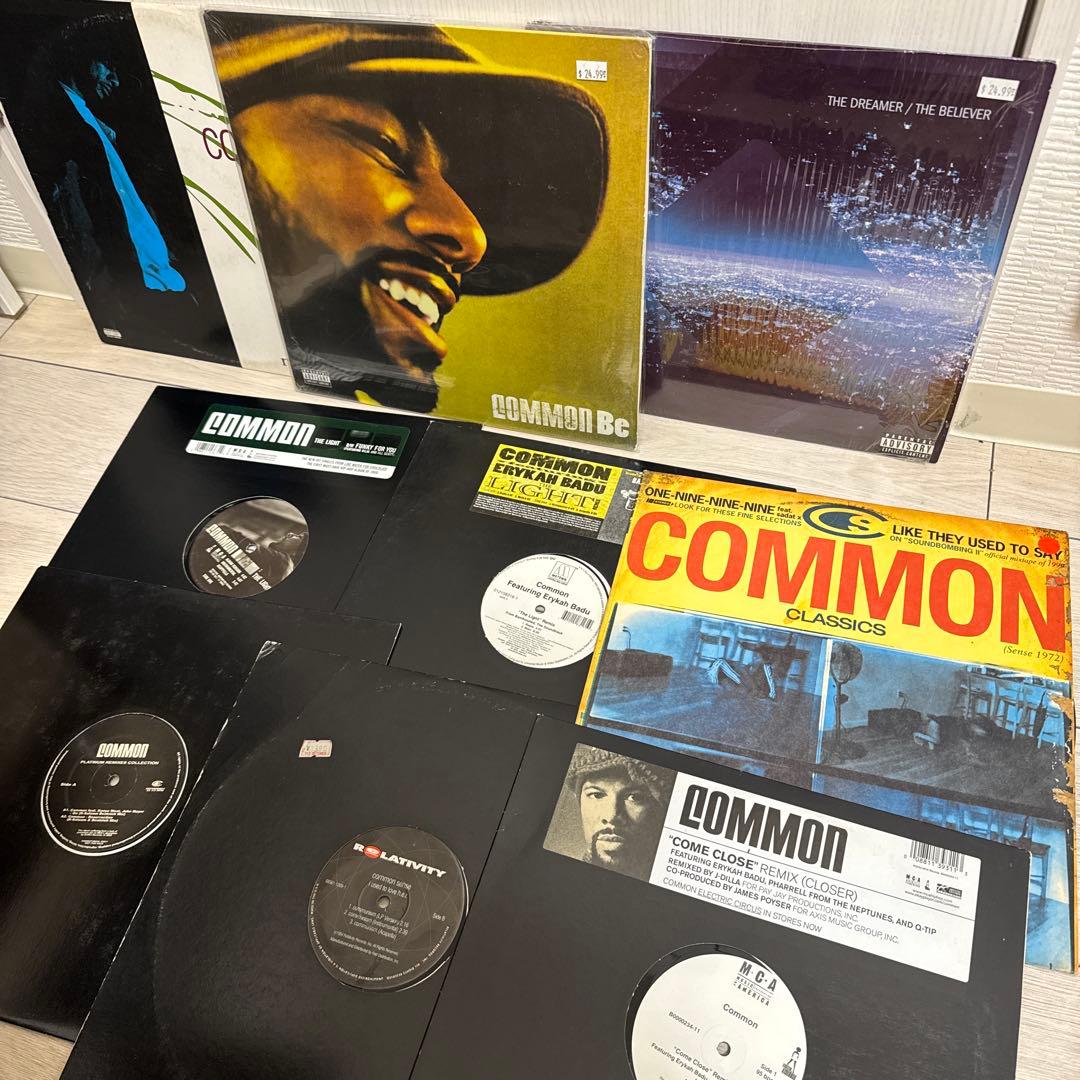 a*4様 【格安】Common レコード HIPHOP 9枚セット　レア盤多数