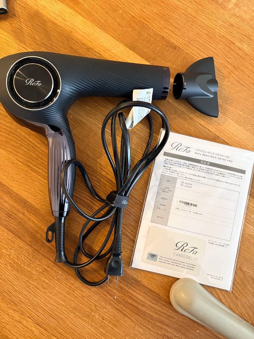 ReFa ヘアドライヤー ブラック