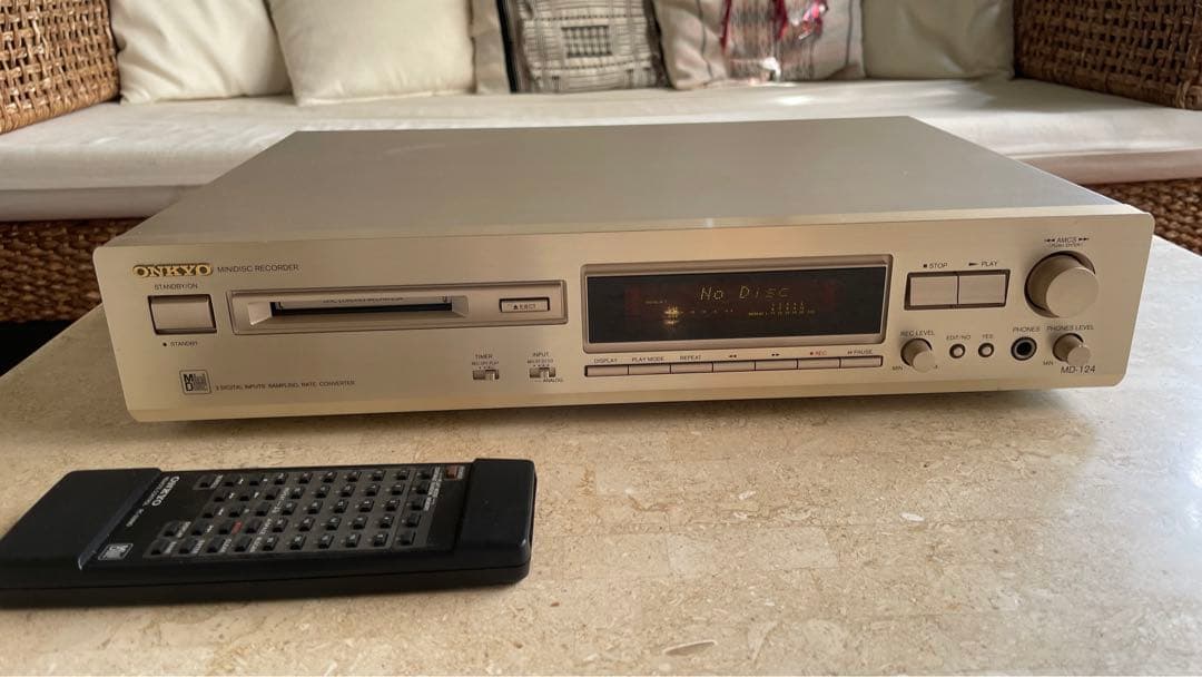 ONKYO MDデッキ MD-124