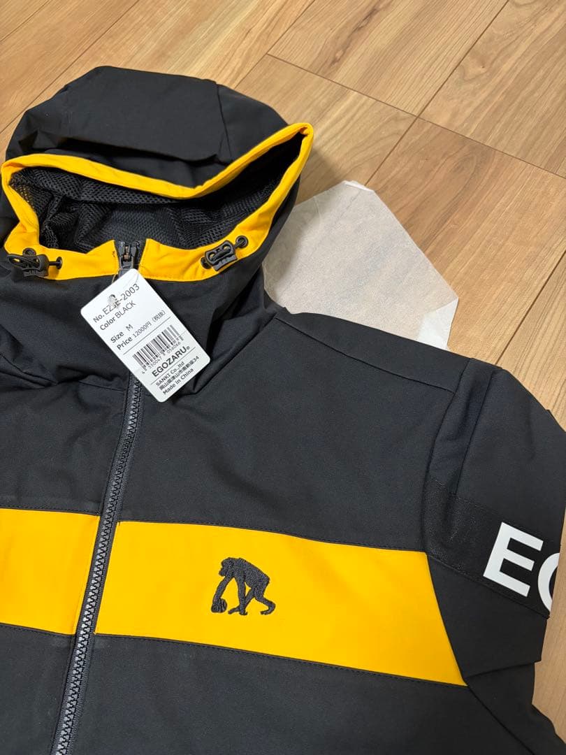 EGOZARU ウォームアップウェアセット ブラック/イエロー
