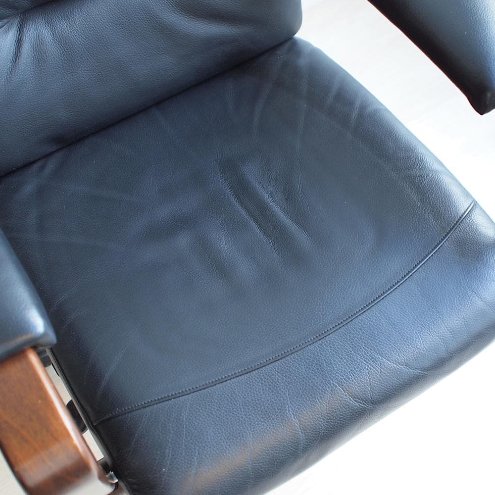 冨士ファニチア/FUJI FURNITURE 本革 デスクチェア ハイバック