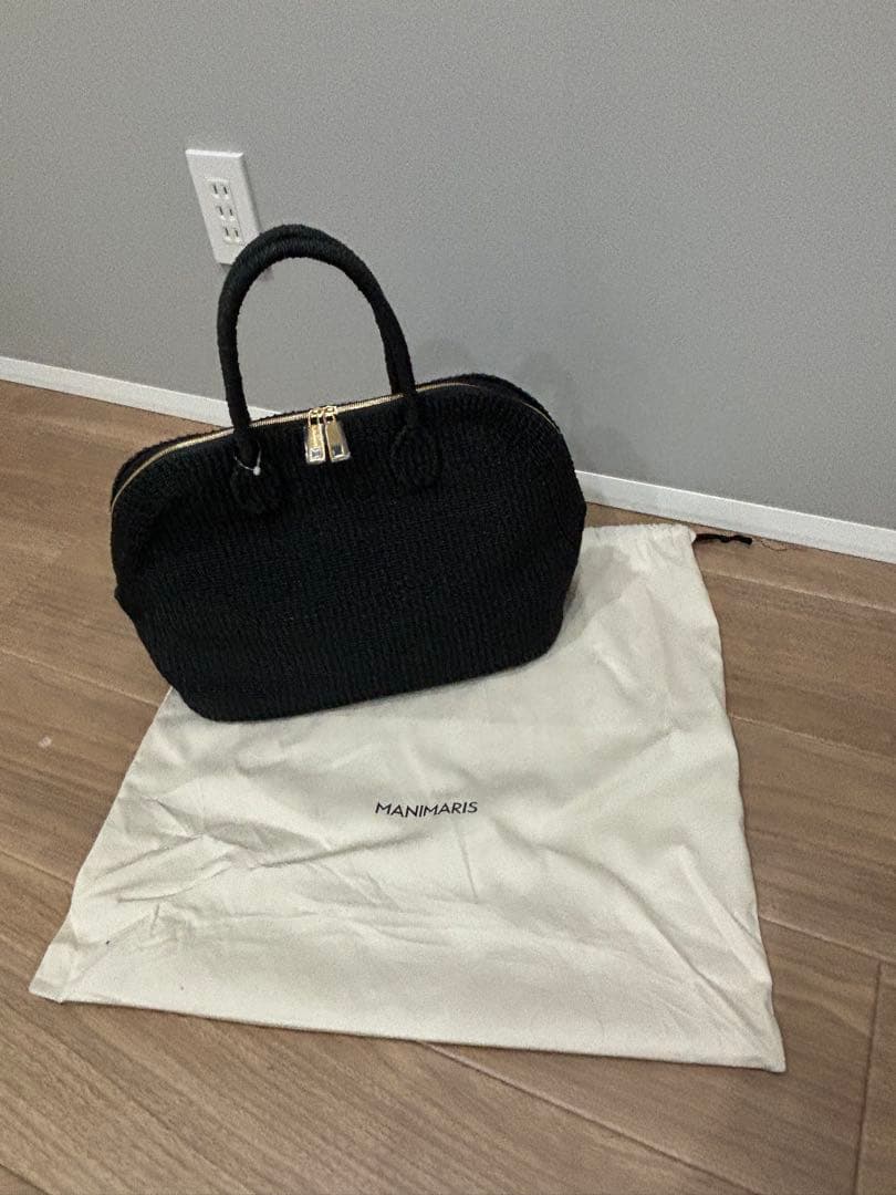 8/10まで出品！新品！manimarisアバかボストン　黒