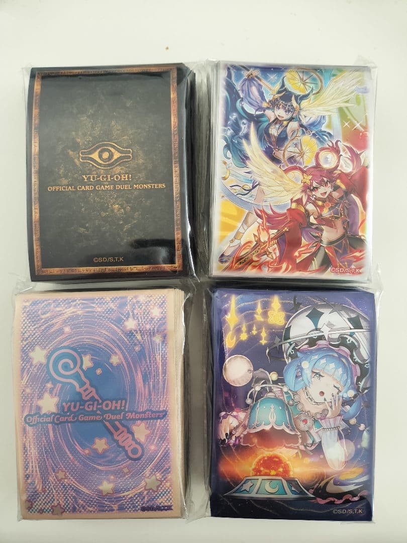 遊戯王　ニューロン　スリーブ　4種　新品未使用　各100枚　まとめ売り