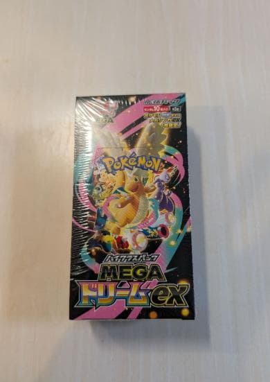ポケモンカードゲーム メガドリームex 1box シュリンク付き