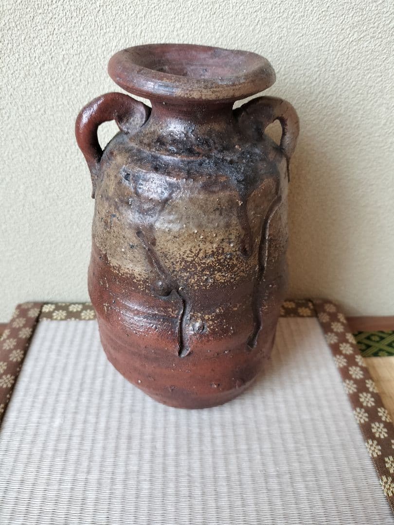 古備前桃山時代花入れ