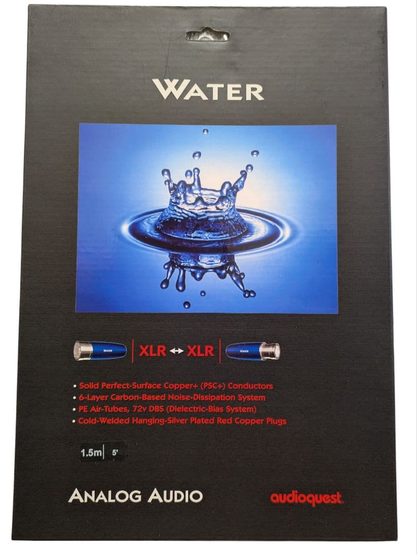 AudioQuest Water XLRケーブル 　高級オーディオ　最安値