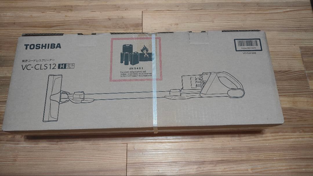 TOSHIBA VC-CLS12H コードレスクリーナー 本体