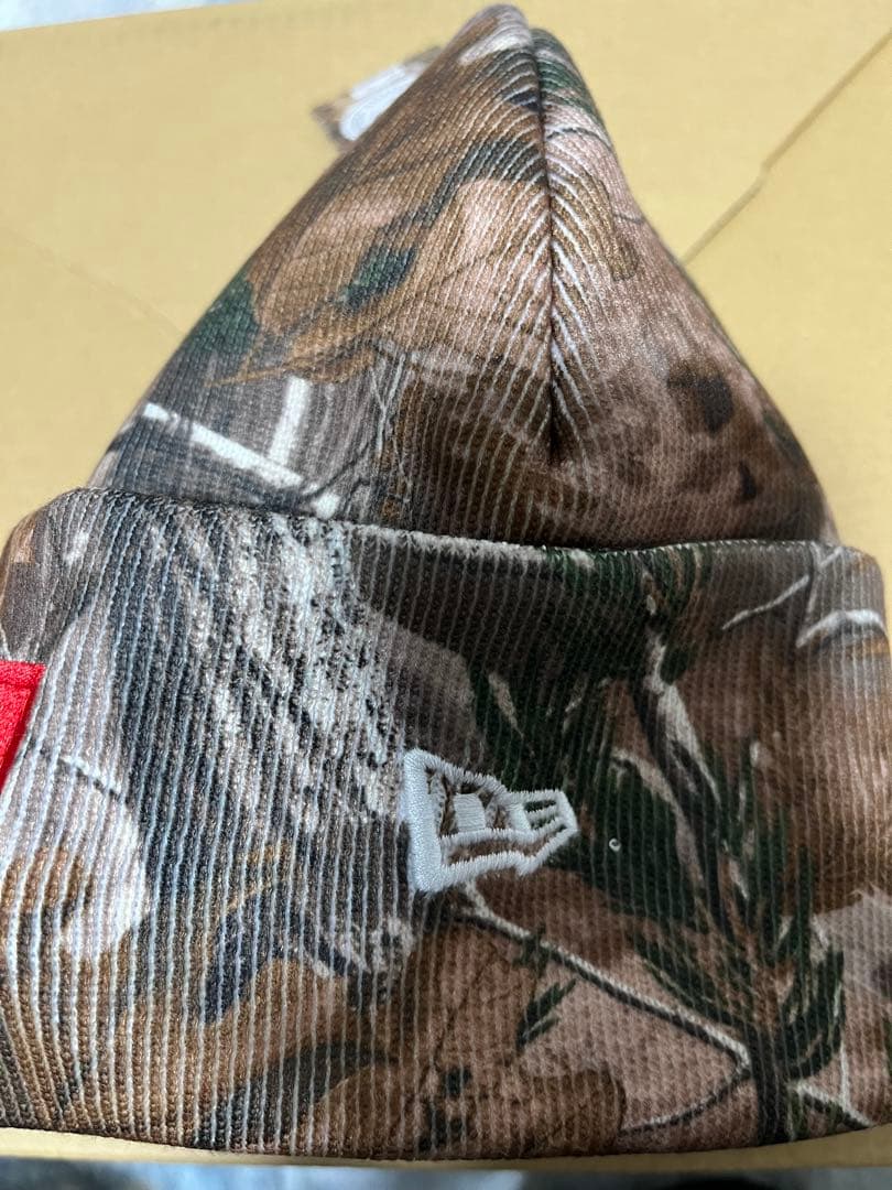 supreme☆new era box logo beanie☆realtree