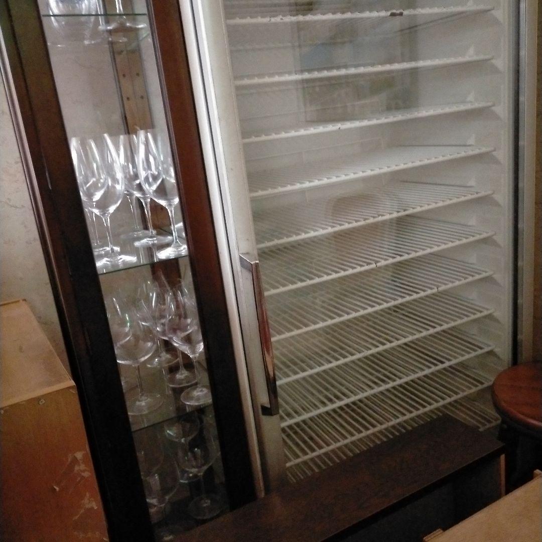 無*ネ様 ワインセラー ガラスドア付き シルバー