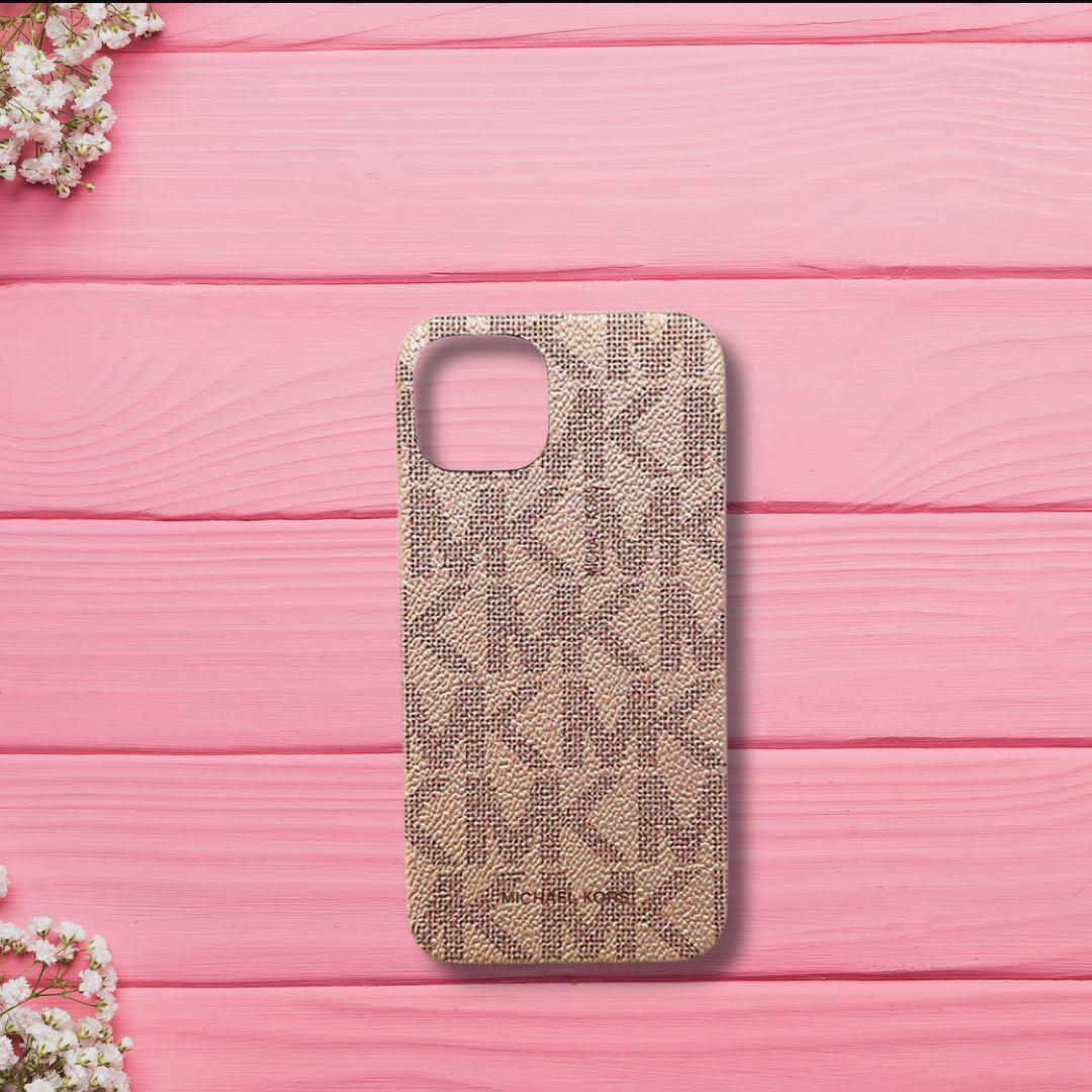 【新品】マイケルコース iPhone13 対応 ケース ローズ ロゴ