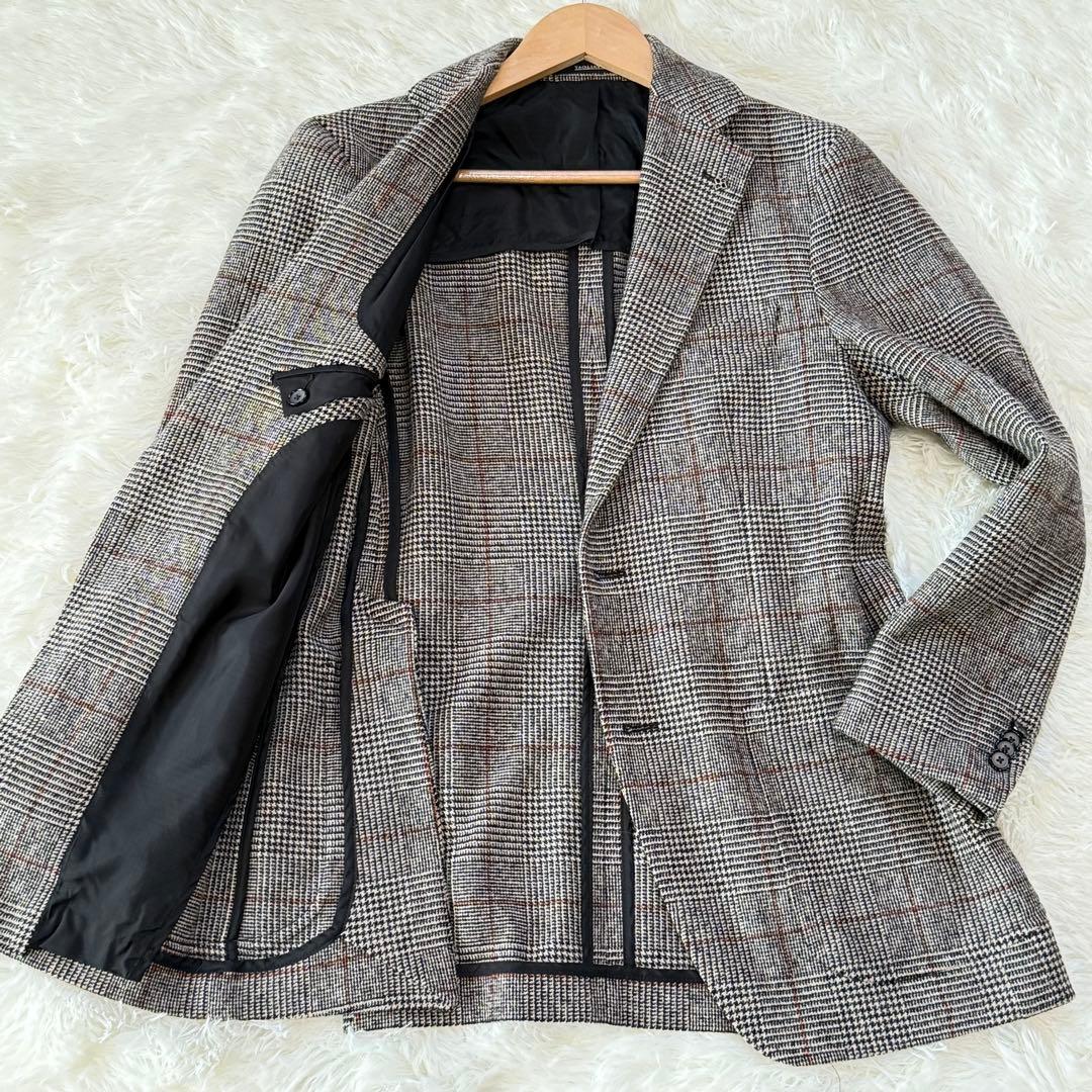 美品 近年 タリアトーレ ビームス別注 千鳥格子 ジャケット 46