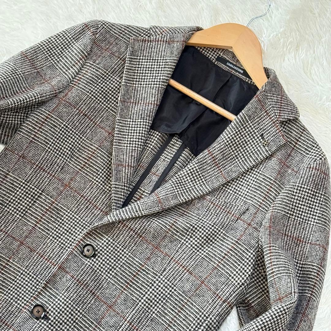 美品 近年 タリアトーレ ビームス別注 千鳥格子 ジャケット 46