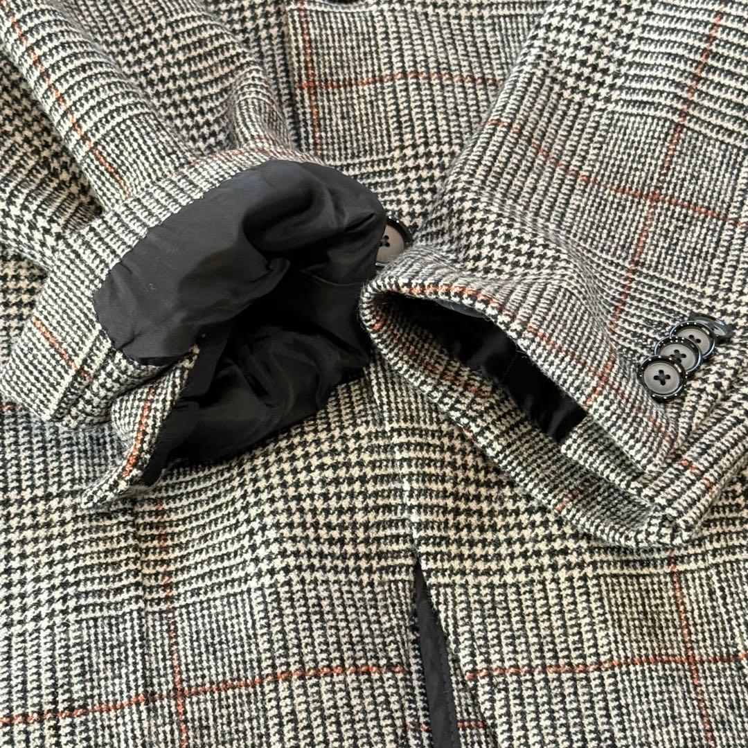 美品 近年 タリアトーレ ビームス別注 千鳥格子 ジャケット 46