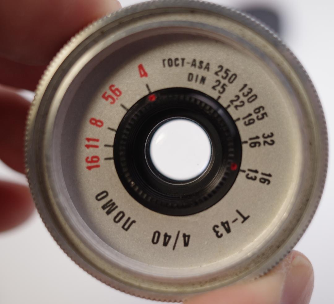 101　美品　ロモ　LOMO スメナ8 40mm F4.0 L39