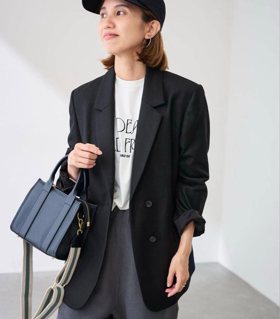 未使用 フラノテーラードジャケット38