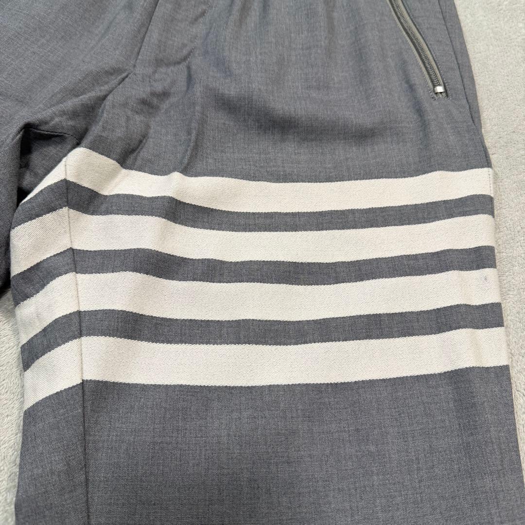 トムブラウン　4bar スラックス　グレー　1サイズ　トラックトラウザー