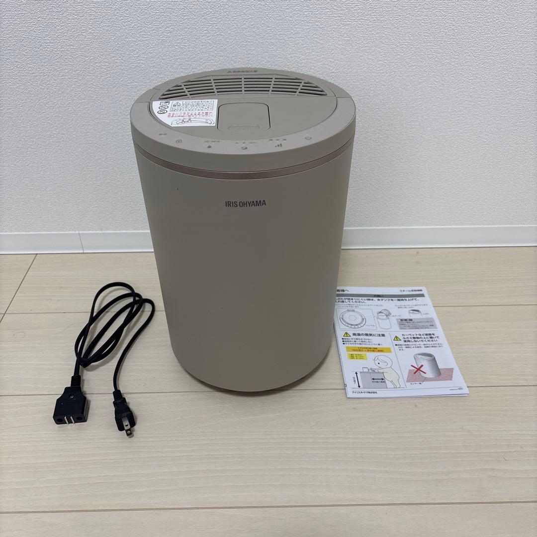 IRIS OHYAMA スチーム式加湿器 KHM-MHU401-C 2025年製