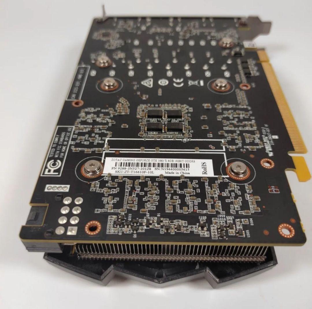 グラフィックボード・グラボ・ビデオカード G3304B ZOTAC Geforce GTX1660 Ti 6GB