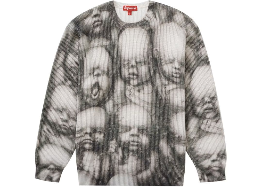 ［大赤］Supreme H.R. Giger Sweater