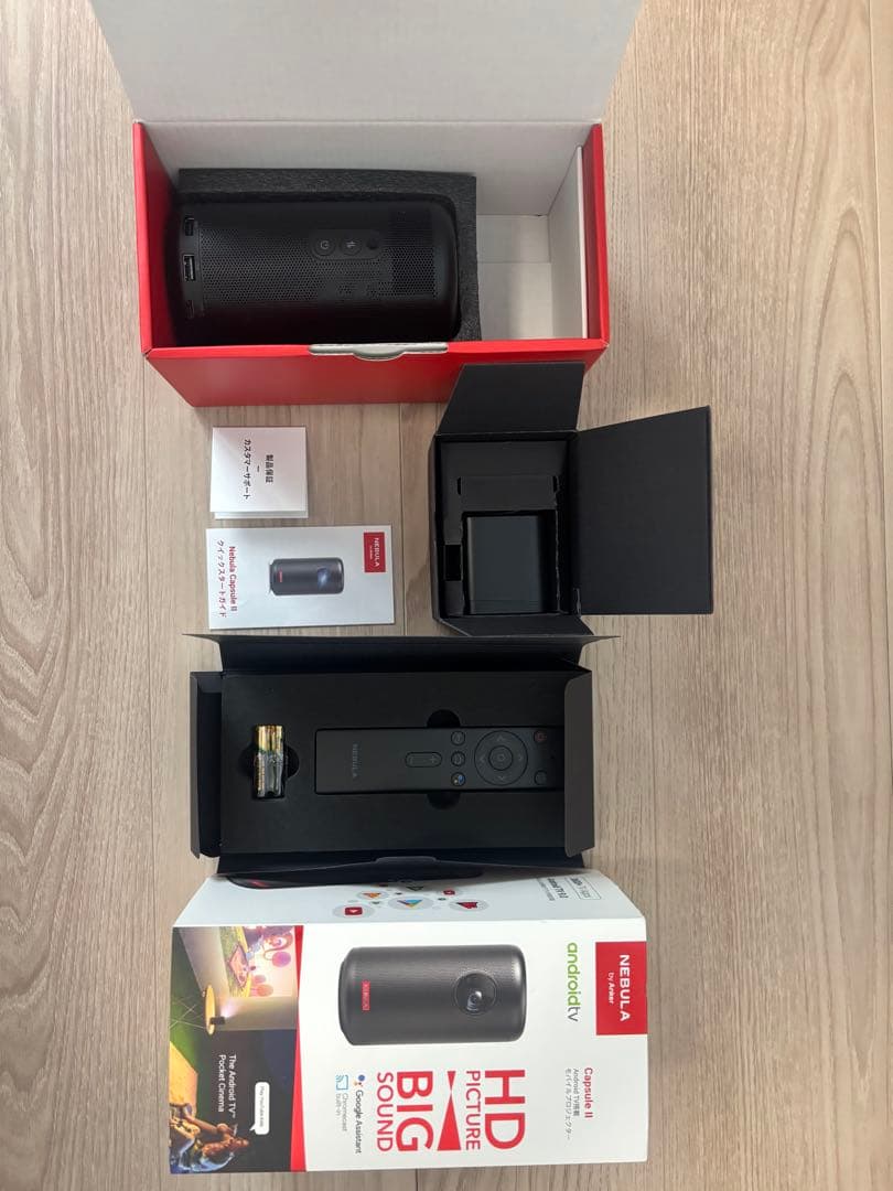 Anker ネヴュラカプセル2 別売台座付 アンカーNEBULA プロジェクター