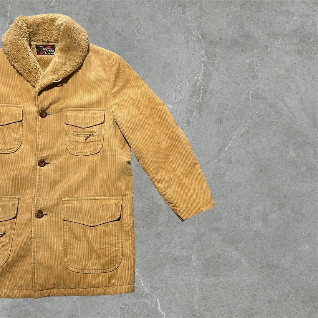 atsushi Sears 70s80sランチコートコーデュロイボア