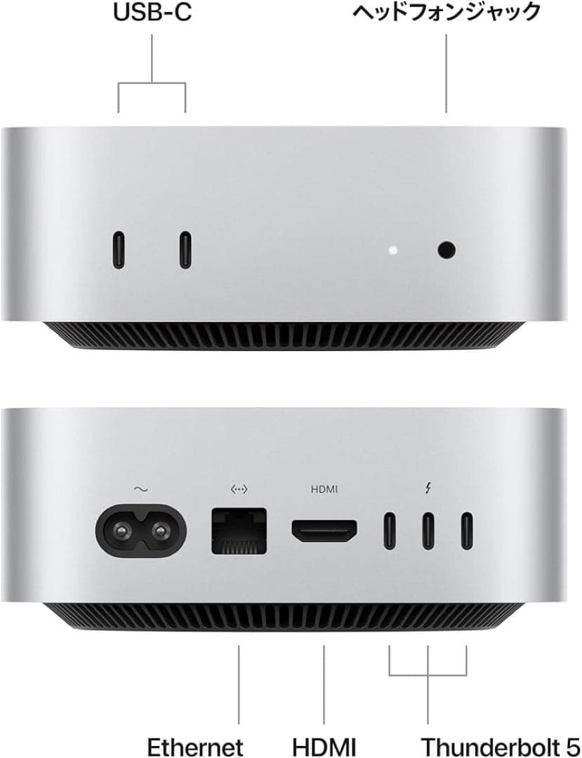 Macデスクトップ Apple Mac mini 2024 M4 24GB
