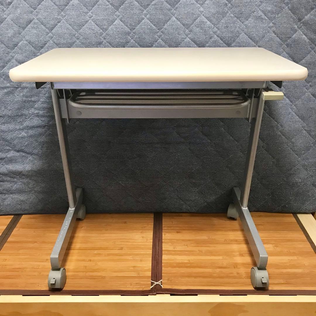【折り畳み式】【棚付】ワークデスク 幅75cm 奥行45cm