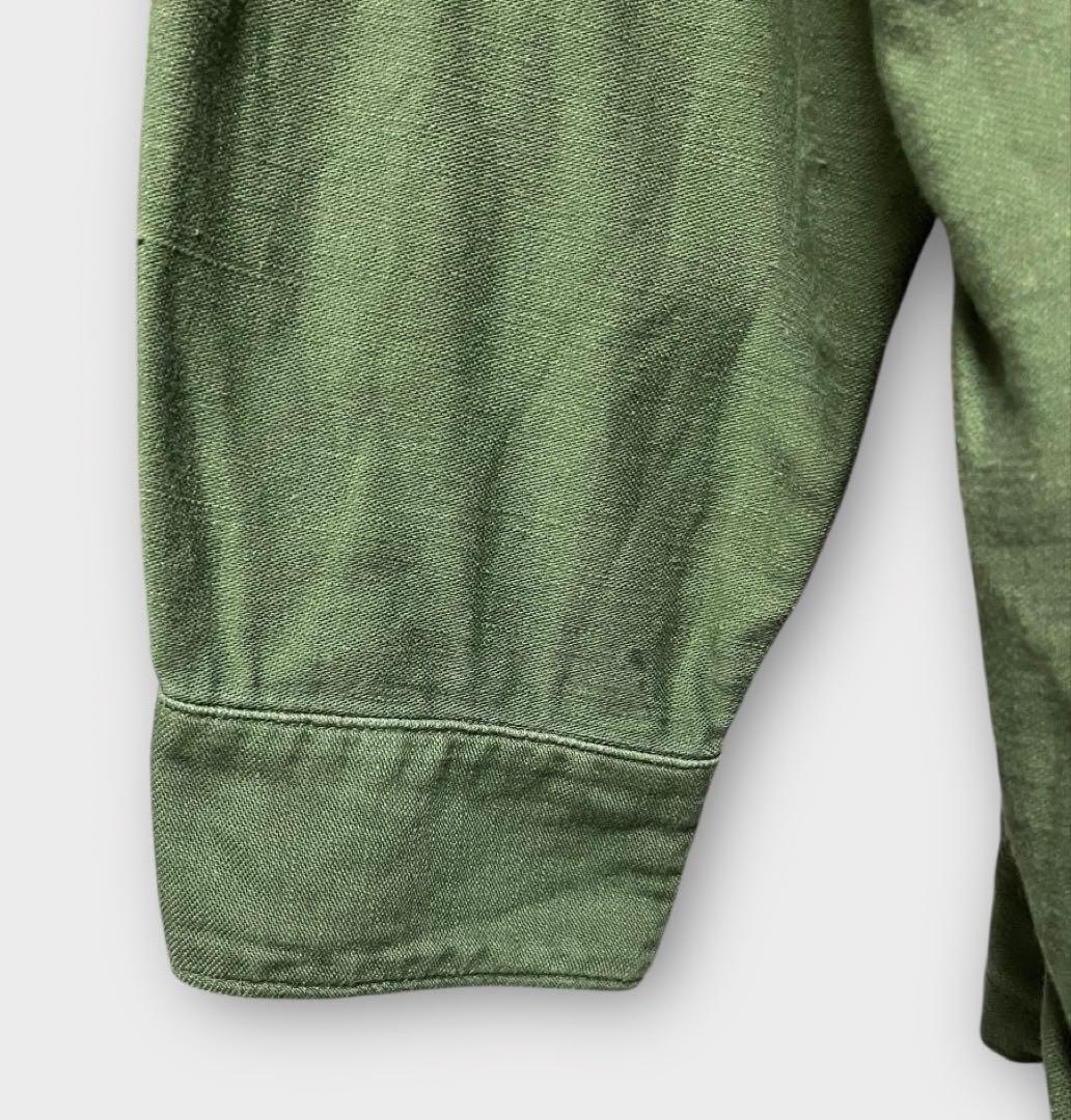 60s OG-107 希少サイズ「18」 ミリタリー シャツ ジャケット