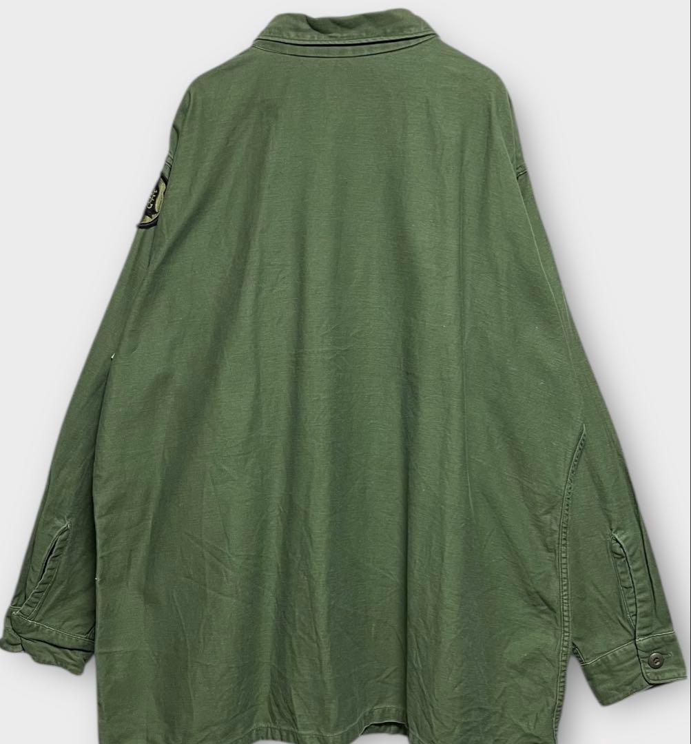 60s OG-107 希少サイズ「18」 ミリタリー シャツ ジャケット