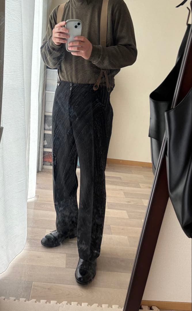 40sヴィンテージ 古着 フレンチ ウールパンツ スラックス ビンテージ ユーロ