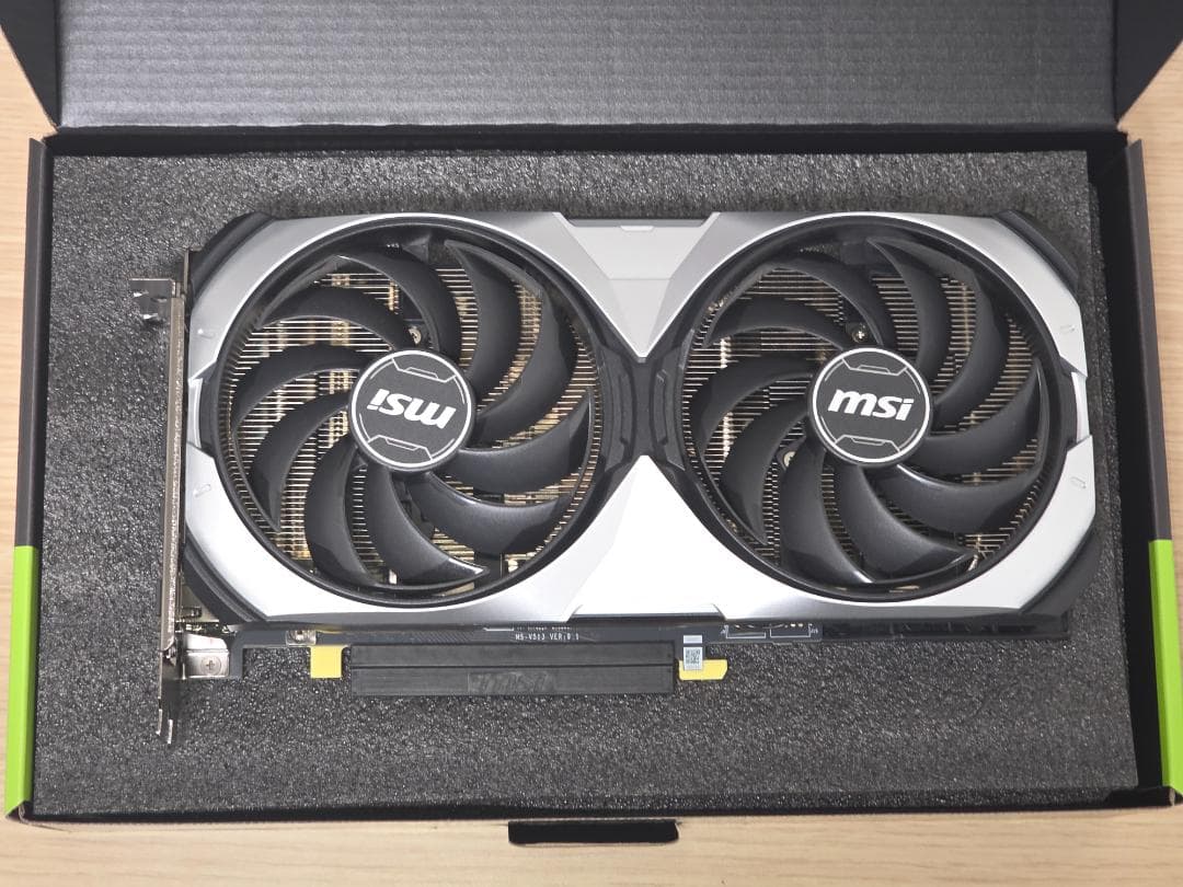 グラフィックボード・グラボ・ビデオカード MSI GeForce RTX 4070 SUPER 12G VENTUS 2X