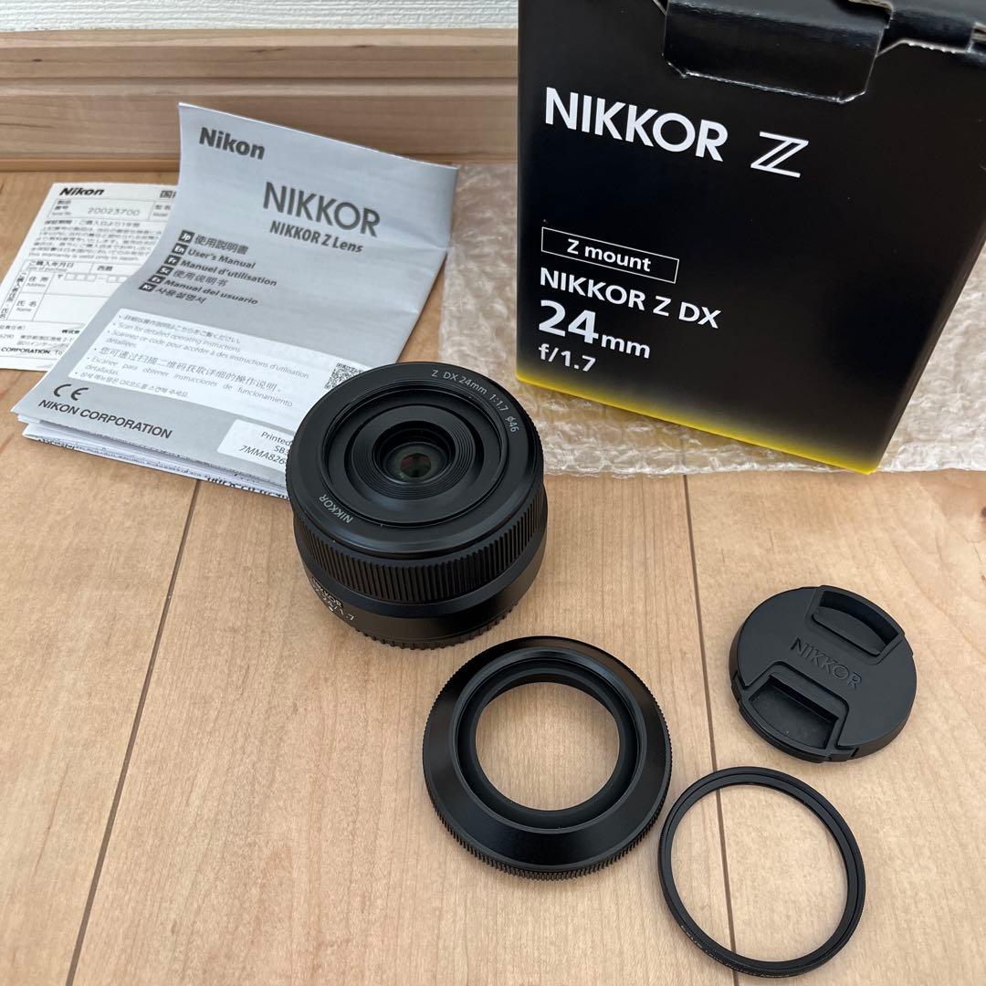 Nikon NIKKOR Z DX 24mm f/1.7 レンズ　管理番号③