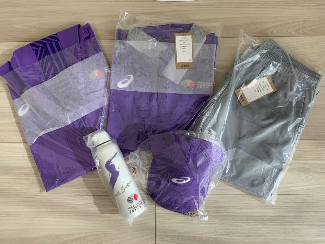 2025年　世界陸上　アシックス商品　５点セット