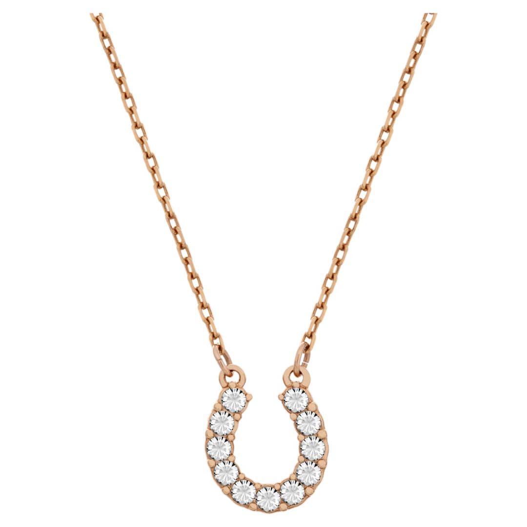 SWAROVSKI ホースシュー ネックレス　スワロフスキー　蹄鉄