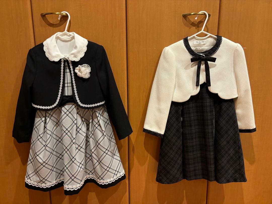 フォーマルスーツ　120 まとめ売り　女の子　フォーマルシューズ付