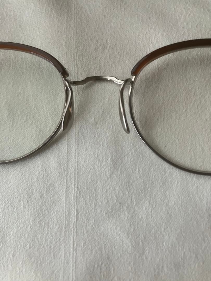 ayame アヤメ メガネフレーム BEANIE47 日本製 ビーニー ブラウン