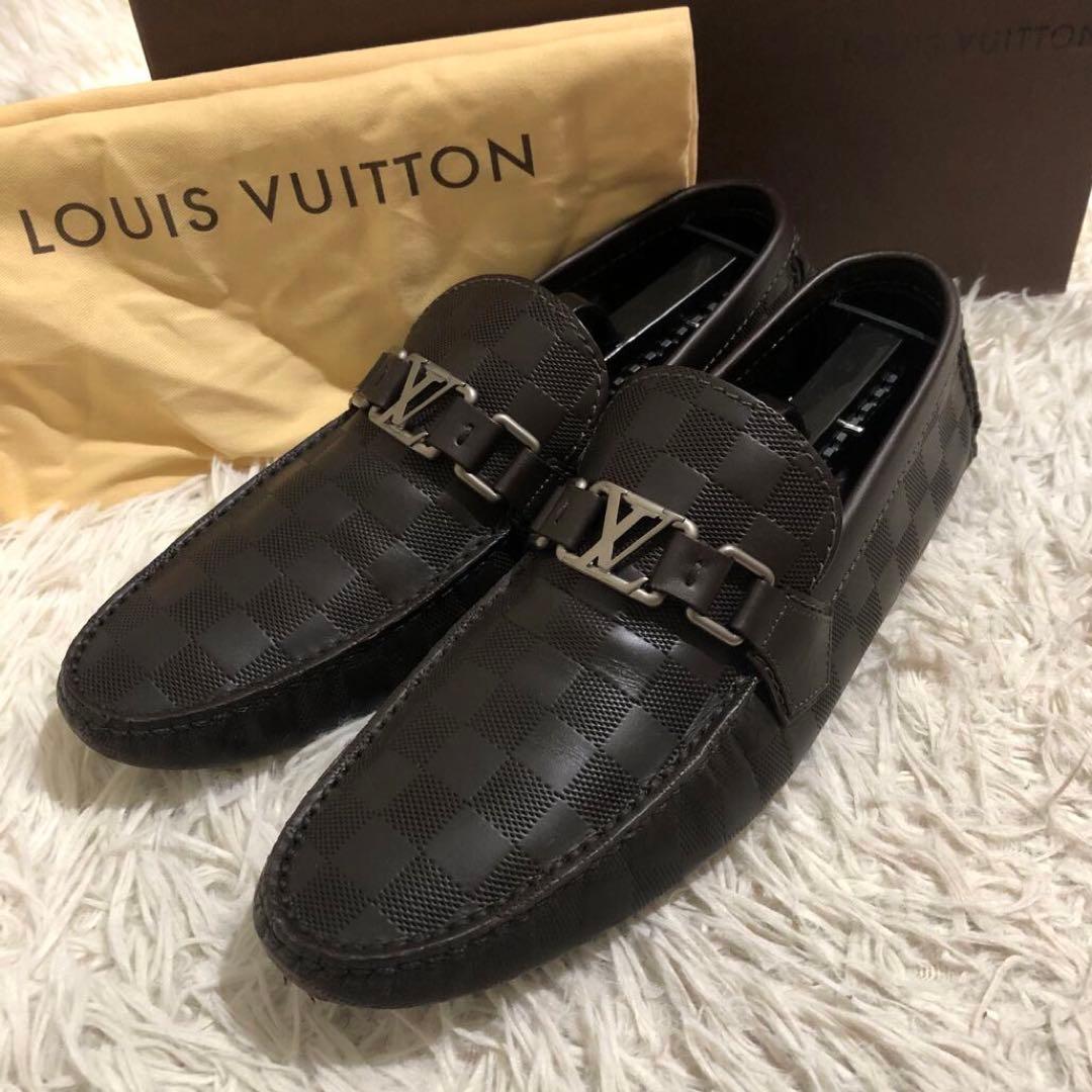 未使用級✨ルイヴィトン　ダミエ　ドライビングシューズ
