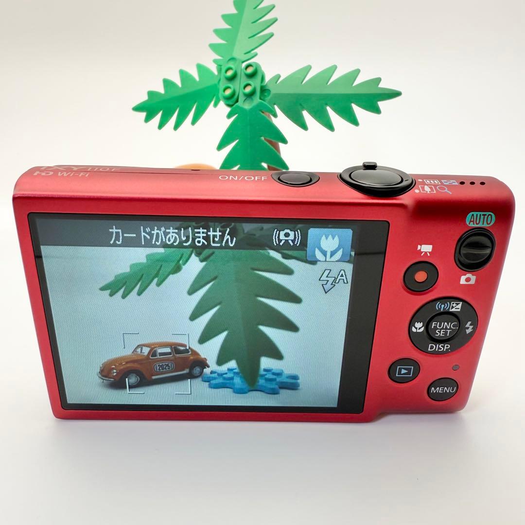 極美品　Canon IXY 110F レッド　箱付き 付属品多数 1022-1