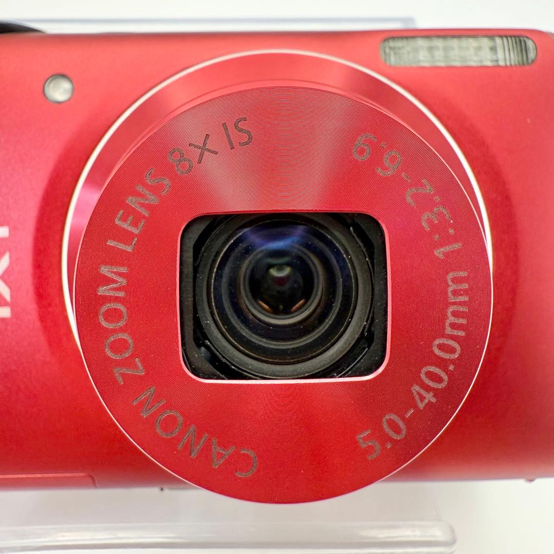 極美品　Canon IXY 110F レッド　箱付き 付属品多数 1022-1
