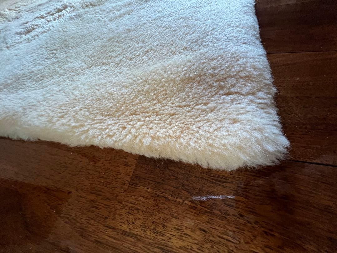 新品のムートンシーツ　布団　毛布 ブラウン　ムートンライフ