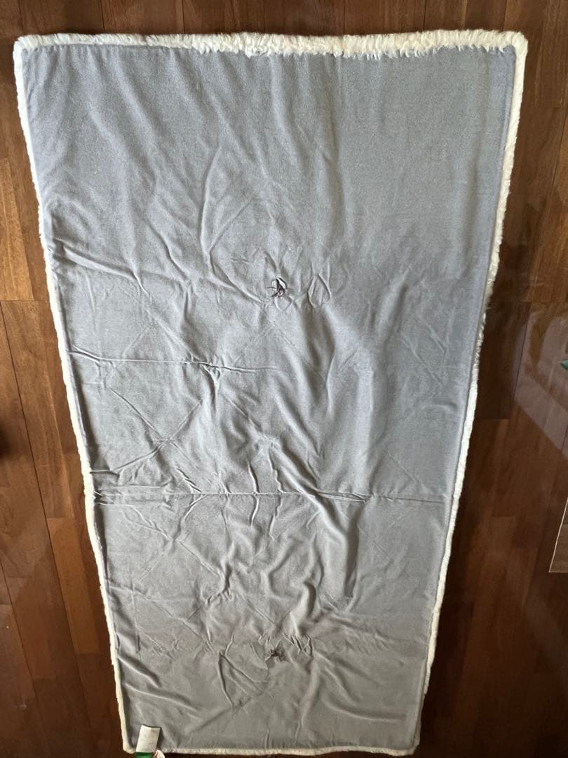 新品のムートンシーツ　布団　毛布 ブラウン　ムートンライフ