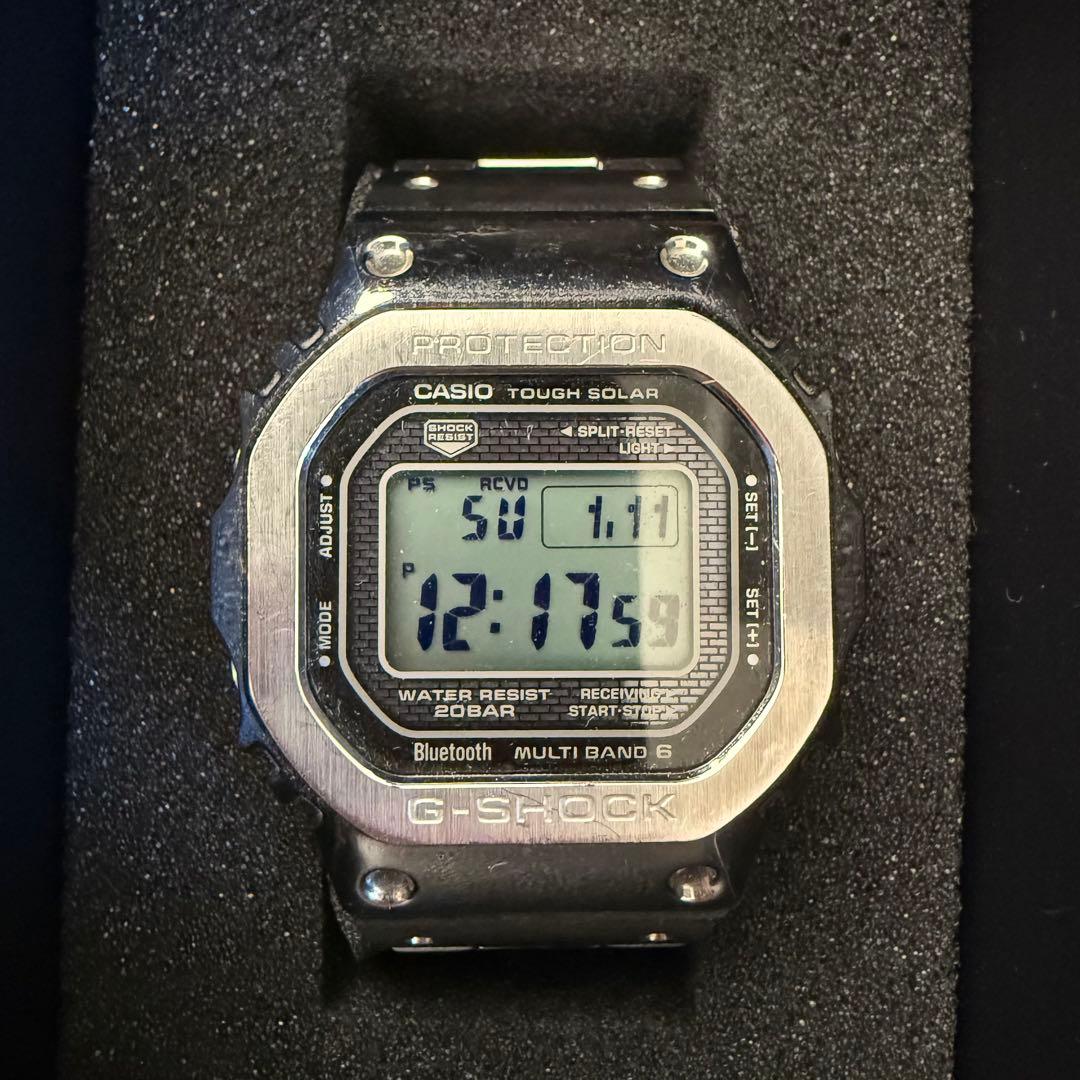 CASIO カシオ G-SHOCK フルメタル　GMW-5000D-1JF 銀