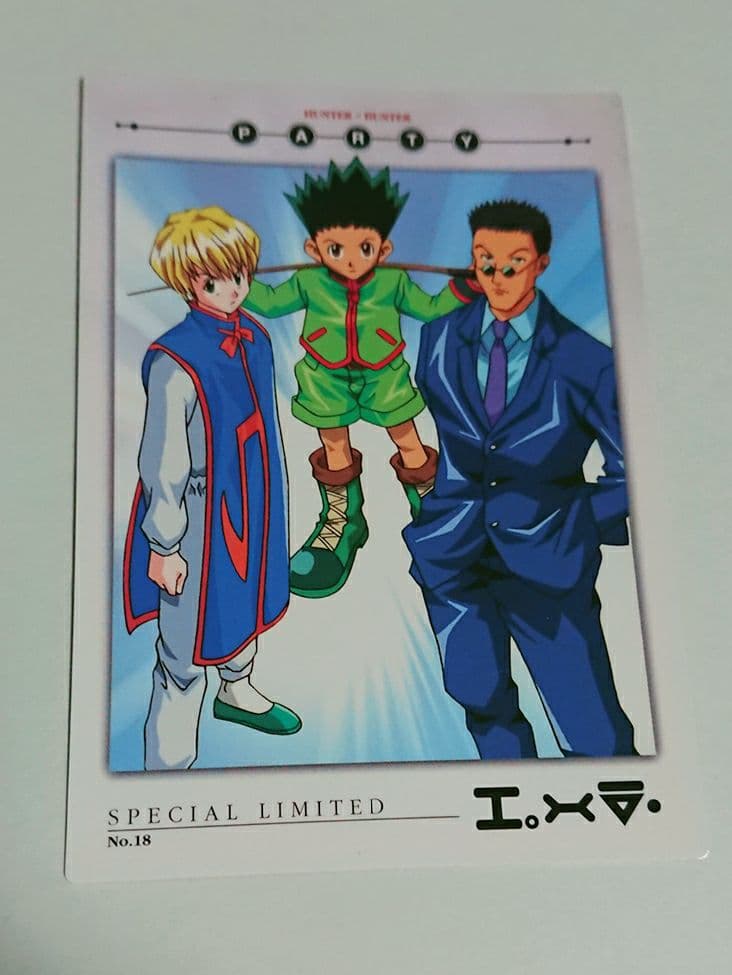 HUNTER×HUNTER カードダスマスターズ　ゴン 13 クラピカ 18