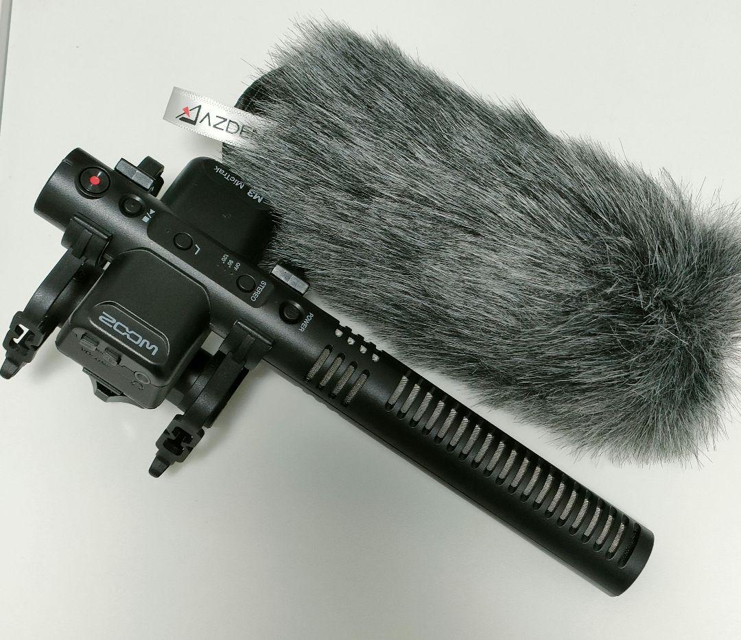 ZOOM M3 MicTrak ショットガンマイク AZDEN SWS-100付