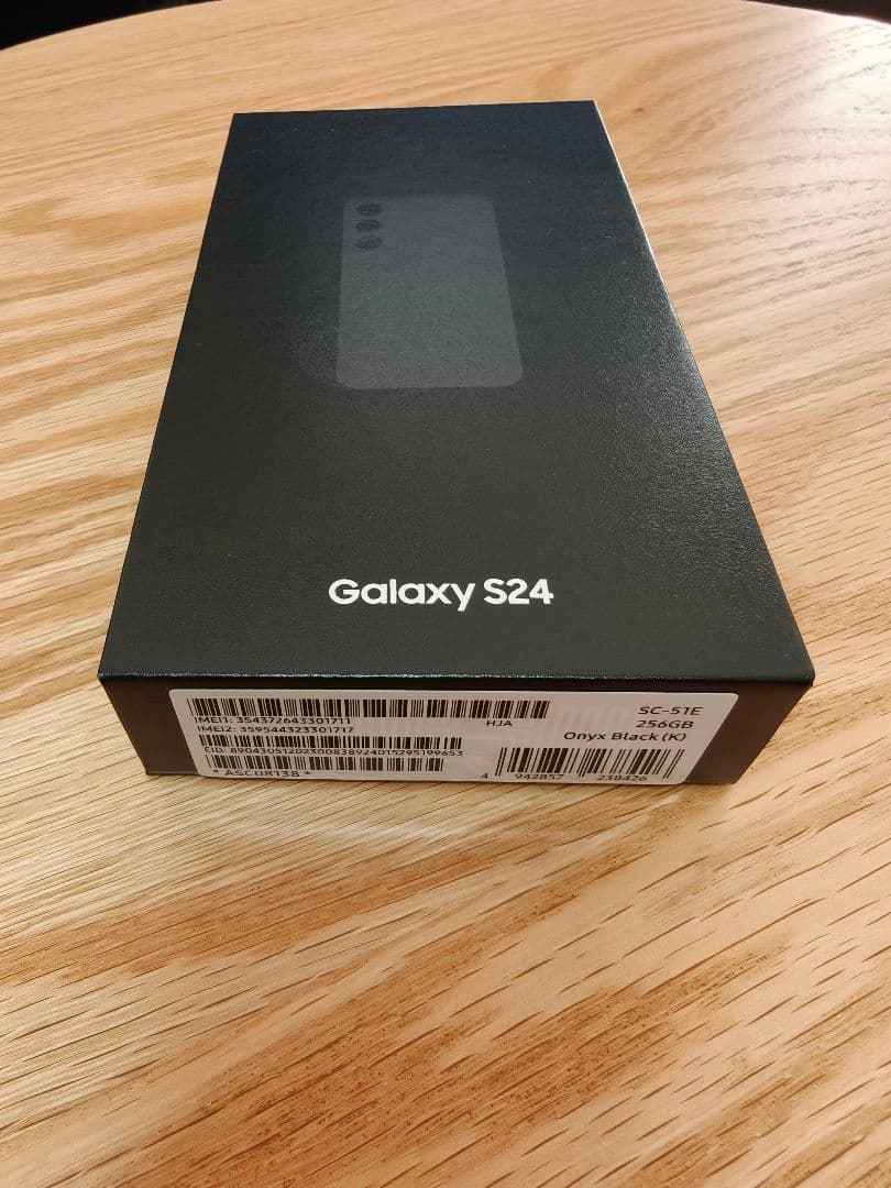 スマートフォン本体 galaxy s24 256GB docomo