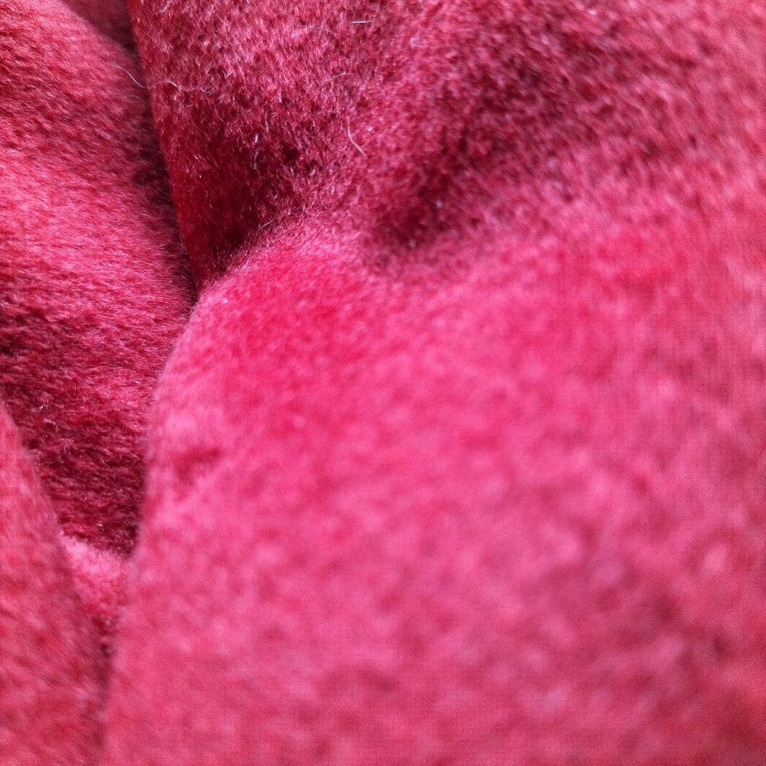 赤いカシミヤ　アンゴラ　ショールコート